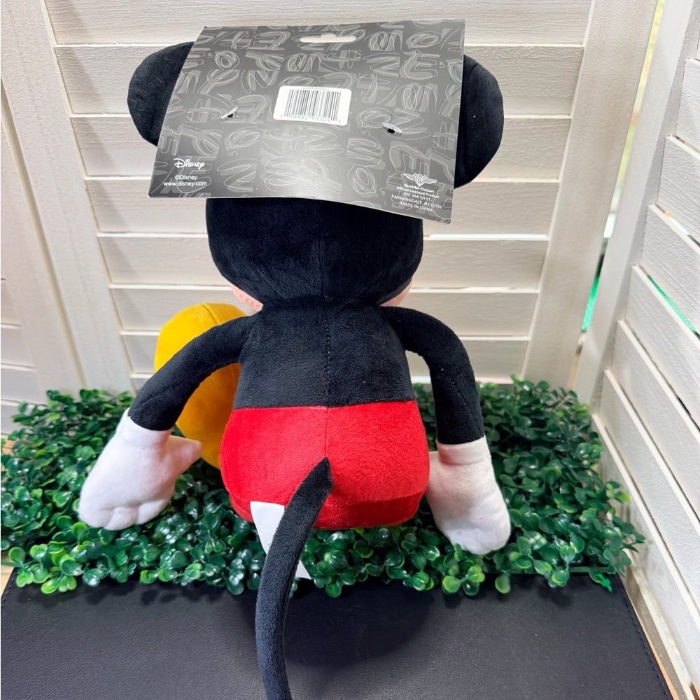 Buckle-Down Mickey Red Plush Pet Squeaky Toy - Picture 3 of 3